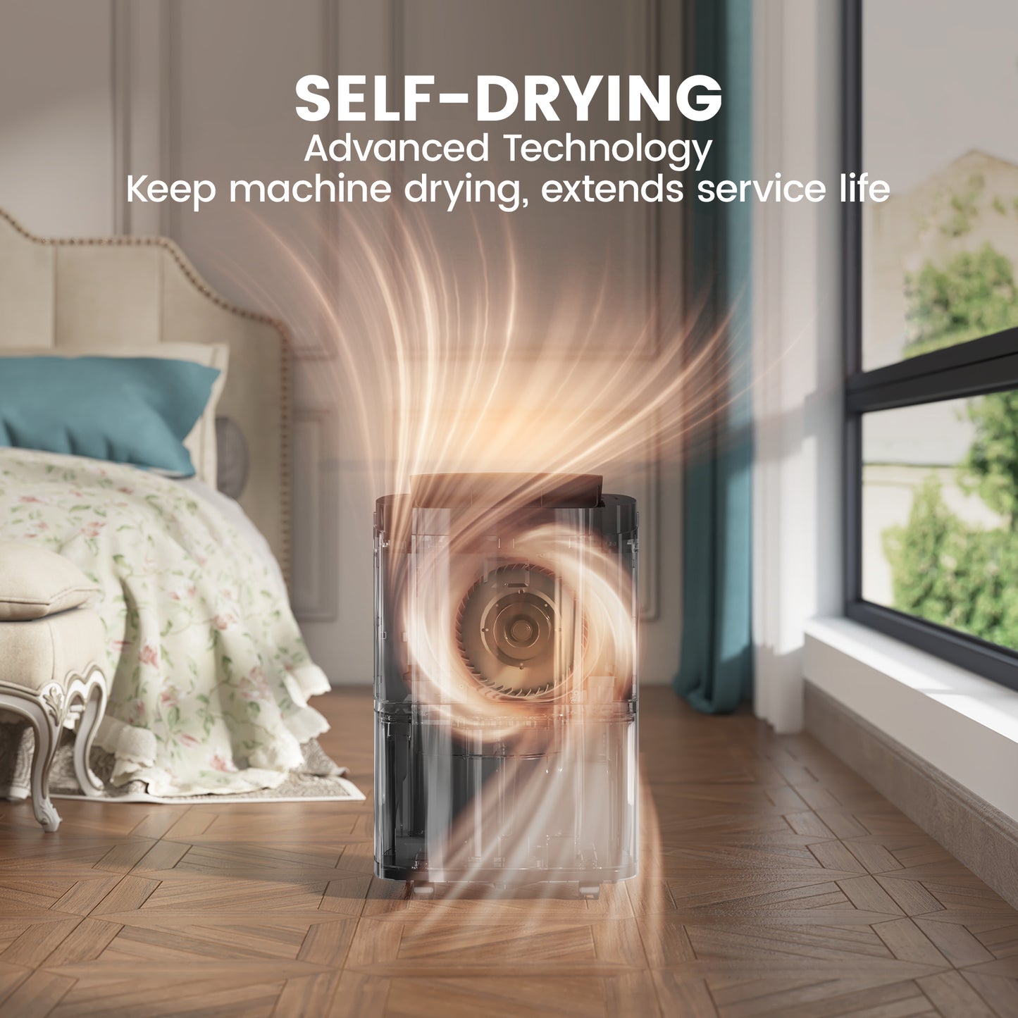 120-Pint Home Dehumidifier | 6,000 Sq. Ft. Coverage | ENERGY STAR Dehumidifier