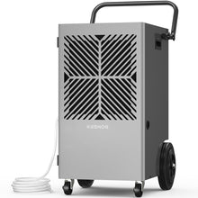 Load image into Gallery viewer, 155 Pints Commercial Dehumidifier with Pump &amp; Drain Hose – For Spaces Up to 7,500 Sq. Ft. – Ideal for Basements &amp; Industrial Use