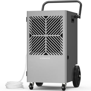 155 Pints Commercial Dehumidifier with Pump & Drain Hose – For Spaces Up to 7,500 Sq. Ft. – Ideal for Basements & Industrial Use