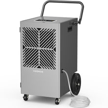 Load image into Gallery viewer, 155 Pints Commercial Dehumidifier with Pump &amp; Drain Hose – For Spaces Up to 7,500 Sq. Ft. – Ideal for Basements &amp; Industrial Use