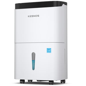 150 Pints Energy Star Dehumidifier with Drain Hose for Up to 7,000 Sq. Ft - Ideal for Basements, Homes & Offices, Self-Drying