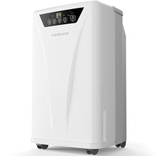 Load image into Gallery viewer, 2500 Sq. Ft Large Dehumidifier for Home and Basement with 6.56ft Drain Hose and Front Water Tank, 24Hr Timer and Auto Defrost Ideal for Large and Medium Sized Rooms, Bedrooms, Laundry Rooms