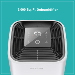 Kesnos 70 Pint Dehumidifiers for Spaces up to 4500 Sq Ft at Home and Basements PD253D,White