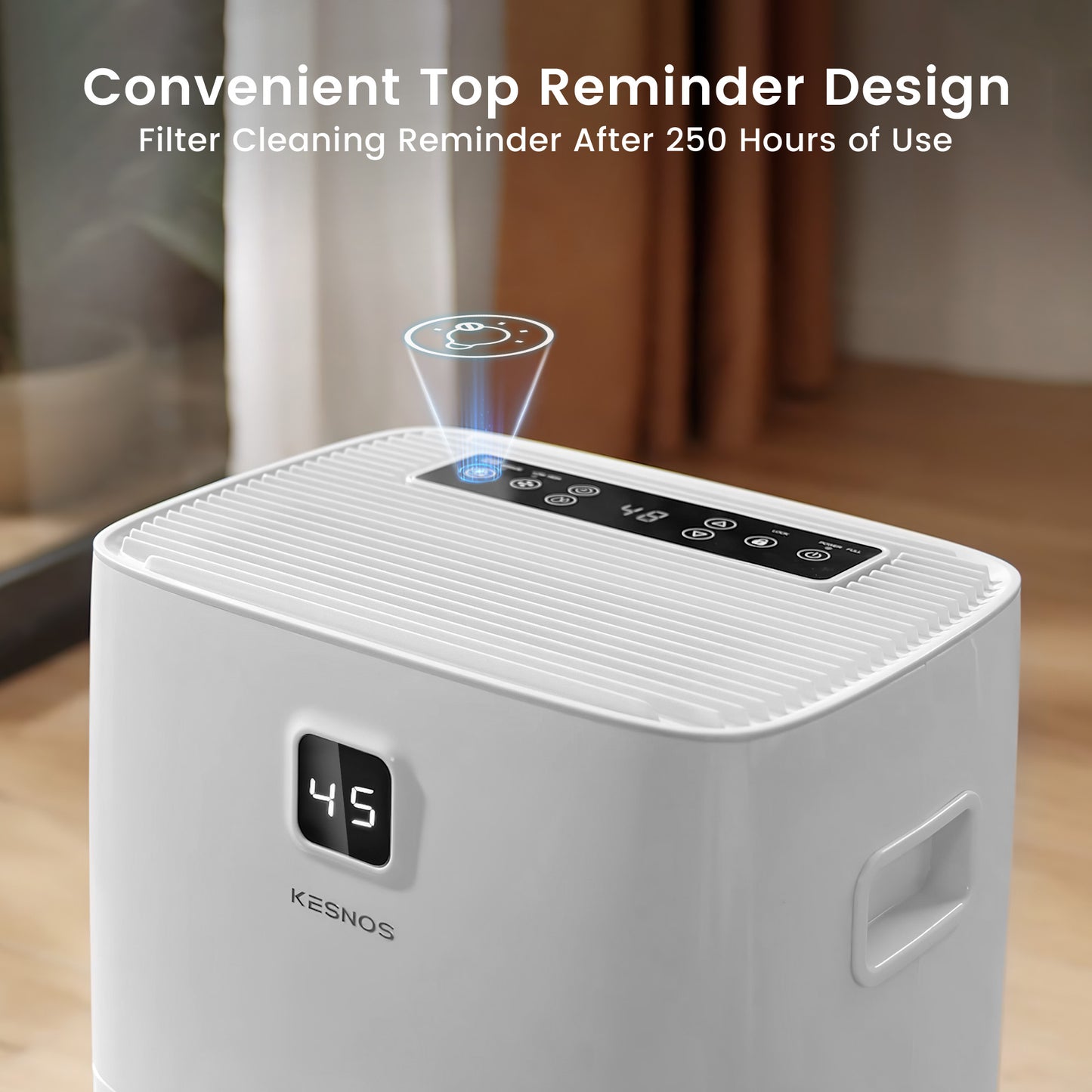 150 Pints Large Dehumidifier | 7,500 Sq. Ft. Coverage | ENERGY Efficient