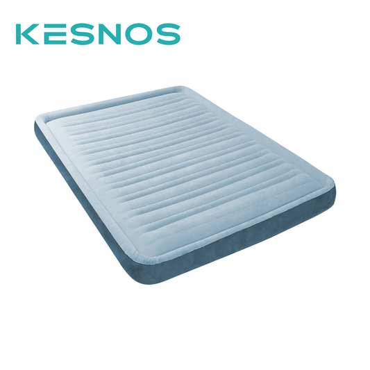 Kesnos Air Mattress for Camping – Inflatable Mattress for Outdoor Use, Portable Blow-Up Bed for Tent, Travel & Guests, Durable & Comfortable Design