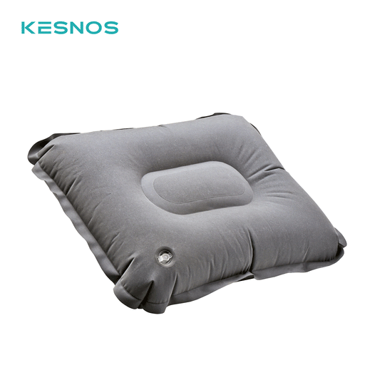 Kesnos Inflatable Seat Cushion – Portable, Durable & Adjustable Comfort Cushion for Home, Travel, Outdoor Activities, Not for Medical Use