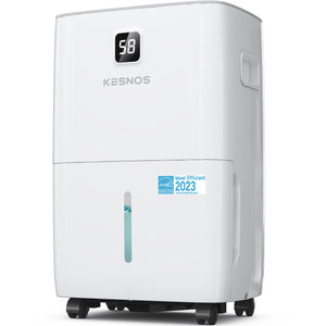 120 Pints Energy Star Dehumidifier for Home & Basement, Drain Hose, LED Display, 1.06 Gal Tank, Auto Defrost & Timer - Ideal for Spaces up to 6,500 Sq. Ft.