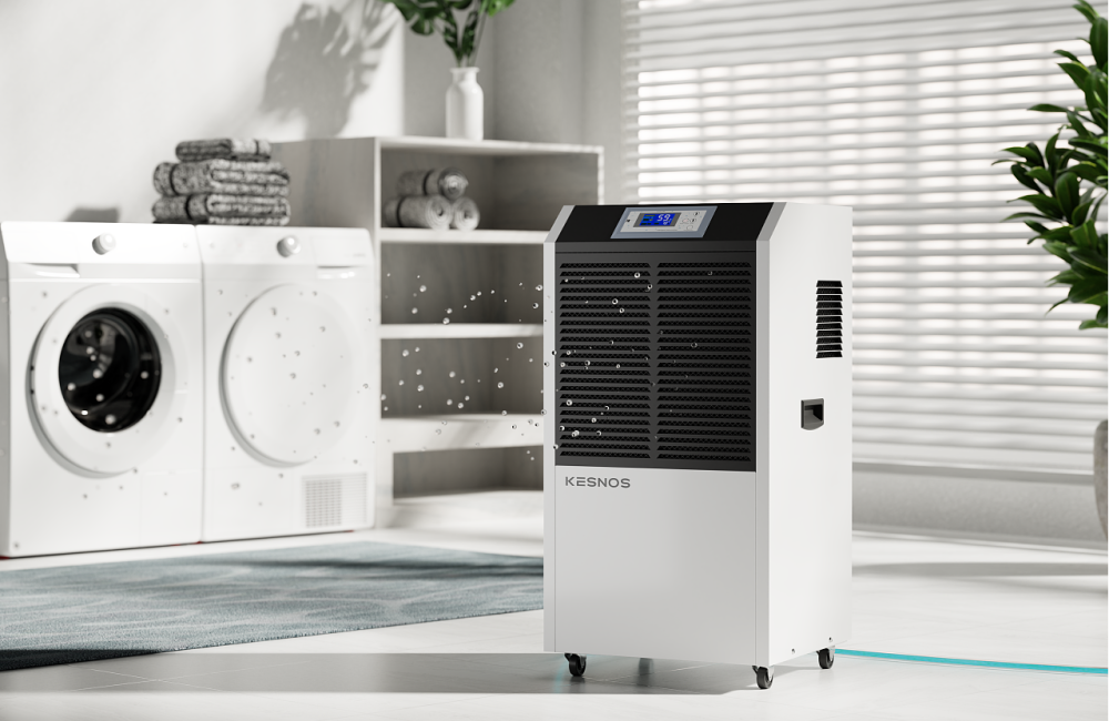 Kesnos 232 Pint Industrial Commercial Dehumidifier can Efficiently Remove Air Moisture.